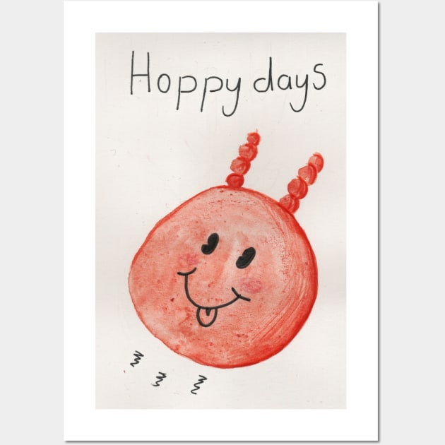 Hoppy days Wall Art by Charlotsart